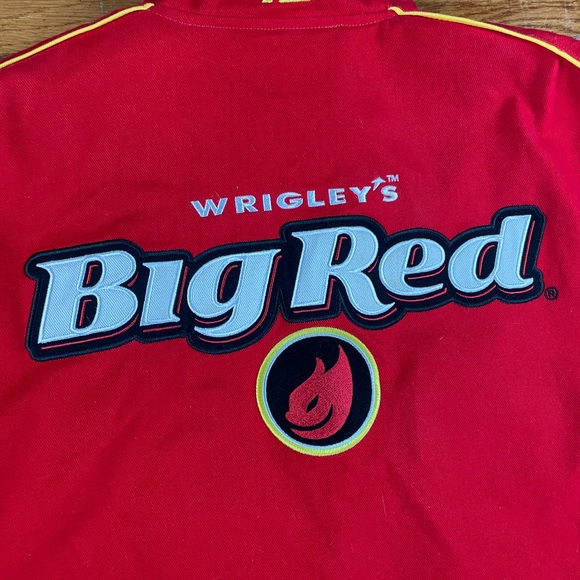 JH Design Group Jackets & Coats Jh Design Group Wrigleys Big Red Racing Jacket 42 Nascar